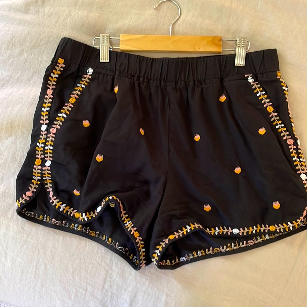 Madewell Embroidered Shorts